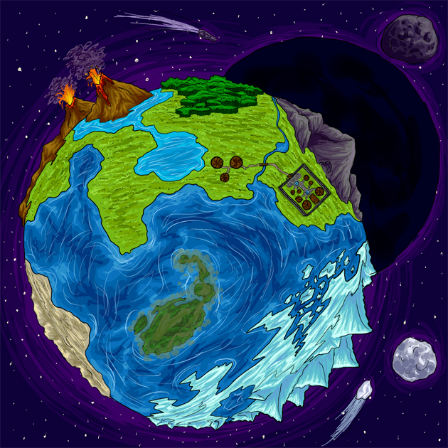 Second World Map