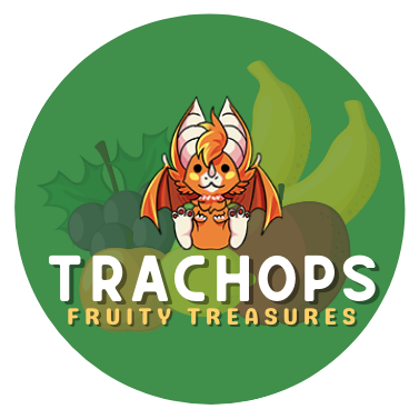 Trachops Fruity Treasures Logo